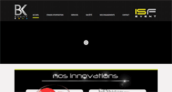 Desktop Screenshot of bkevent.fr